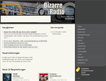 Tablet Screenshot of bizarre-radio.de